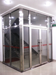 Job Reference of Double Layers Intumescent Fire Resistant Glass