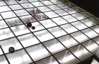 SkidProof Glass Floor with Back Lighting