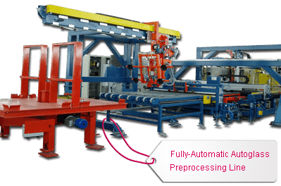 Fully-Automatic Autoglass Preprocessing Line