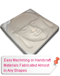 Easy Machining or Handcraft Materials Fabricated Almost in Any Shapes