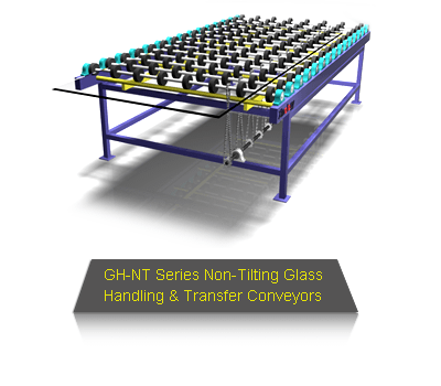 GH-NT Series Non-Tilting Glass Handling & Transfer Conveyors