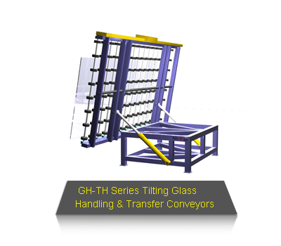 GH-TH Series Tilting Glass Handling & Transfer Conveyors