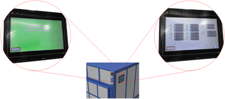 User Friendly Touch Panel Operator Interface of PLC Autoclave Free Glass Laminated Equipment