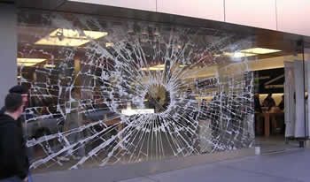 Ordinary Two Pieces Laminated Glass May Not Provide Adequate Protection