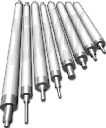 Glass Ceramic Rollers Available in Versatile Diameters & Lengths
