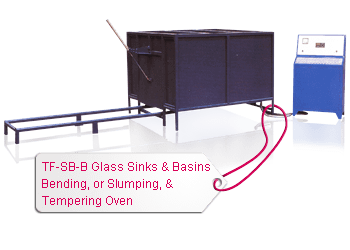 TF-GSB-B Glass Sinks & Glass Basins Slumping & Tempering Furnace