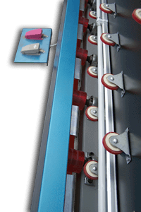 Vertical Outlet Conveyor of Vertical Glass Washing Machine