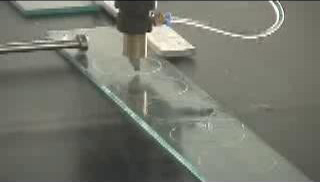 High Speed Round Glass Cutting by CUT-SP-H 