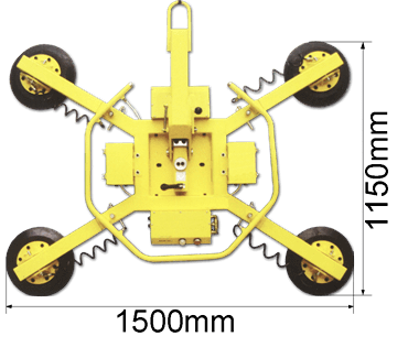 CL-V-MC-1 Manual Rotating & Tilting Glass Vacuum Lifter