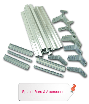 Insulated Glass Spacers with Accessories