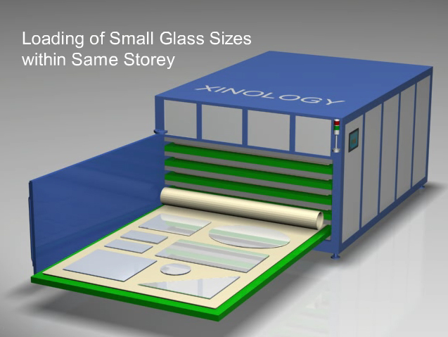 Loading of Small Glass Sizes within Same Storey 