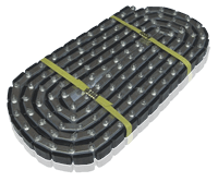 High Quality Belt for Inlet & Outlet Conveyors of Glass Edging, Mitering & Beveling Machines