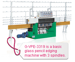 Budget G-VPE-3319 Is An Inductory Glass Pencil Edging Machine