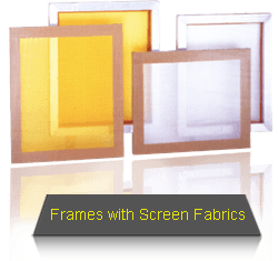 Well Stretched Stencil Screen Fabrics Well Glued On Well Made Frames