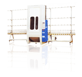 SBM-V Vertical Glass Sandblasting Machines Operated Both Automatically & Manually