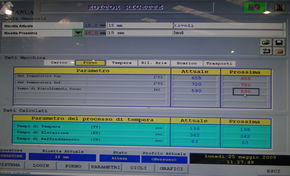 User Friendly Interface of HTM Glass Toughen Furnace