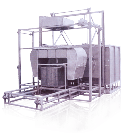 GTF-(RAB)-(xxxx)-1 Horizontal Right Angle Glass Bend & Temper Furnace with Single Chamber